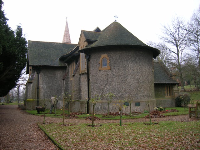  A country church we came across while on a country walk NE of London.