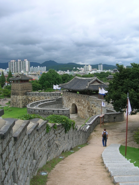 One of the main gates for the fortress.